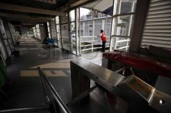 Buruh kuasai Thamrin, Busway Lumpuh
