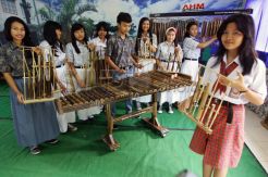 AHM ajak generasi muda terampil bermain Angklung