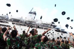 Batalyon Infanteri 200/Raider tiba di Palembang dari Maluku