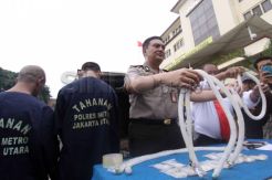 Sabu seberat 1.102 gram diamankan petugas