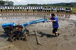 PAN berikan traktor untuk petani di Banyumas