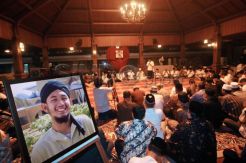 Suasana duka di kediaman Wiranto