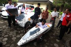 Ikut kompetisi di Malaysia, Tim SEMAR UGM pamitan ke Sultan