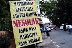 Masyarakat Makassar  tolak aksi anarkis