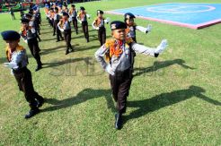 Polisi cilik meriahkan HUT Bhayangkara ke-67 di Palembang