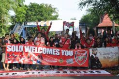 Fans Arsenal Solo gelar aksi simpatik