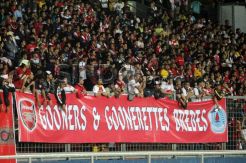 Ribuan Gooners padati GBK saksikan latihan The Gunners
