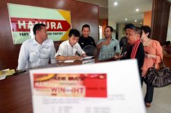 Pendaftaran mudik gratis Partai Hanura