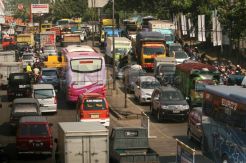 Semarang mulai dipadati pemudik