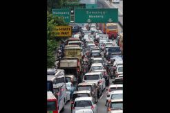 Lebaran telah usai, Jakarta macet lagi