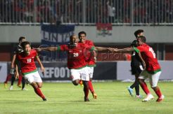 Andri Ibo cetak satu-satunya gol kemenangan Timnas U-23
