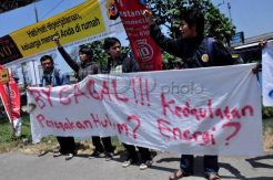 Demo BEM SI Jabar, nilai pemerintahan SBY gagal