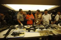 Polisi ungkap jaringan pembuat senjata ilegal