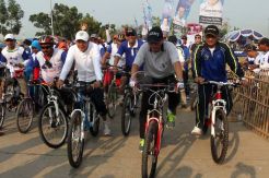 Sepeda santai Demokrat