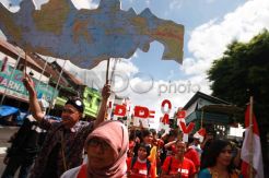 Pawai Hari Perdamaian Internasional, mahasiswa ajak hentikan gejolak intoleransi