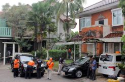 Olah TKP lokasi pelemparan granat di Cirendeu