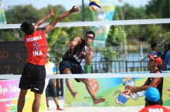 Tim Bola Voli Pantai Indonesia melaju ke Final