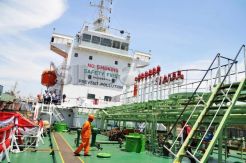 Pertamin resmikan kapal tanker KM Merauke