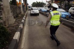Polisi tindak pelanggar jalur busway