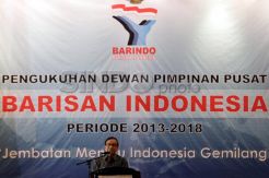 Pengukuhan pengurus Barindo