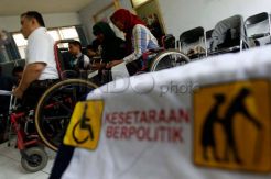 Sosialisasi Pemilu 2014 penyandang Disabilitas