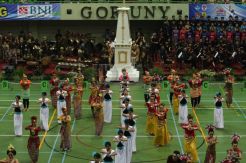 Pembukaan Pomnas XIII 2013 di GOR UNY