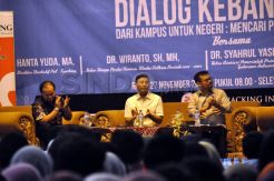 Wiranto ajak mahasiswa rumuskan penyelamatan bangsa dalam Dialog Kebangsaan di UNS