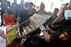 Perempuan India bawa 2,8 Kg sabu dari Singapura