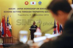 Pembukaan workshop jaminan sosial
