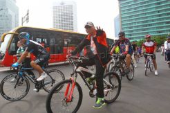 Bersepeda Pramono Edhie sapa masyarakat