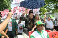 Deklarasi Capres Yusril di Surabaya