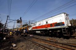 Perbaikan jaringan listrik KRL