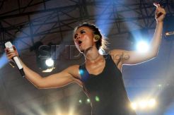 Agnes Monica tampil di Panggung Prajurit