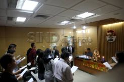 Tahanan KPK rayakan Natal di Kantor KPK