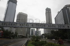 1 Januari 2014 Jakarta sepi