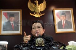 Marzuki Alie bantah terima suap proyek pembangunan Gedung DPR