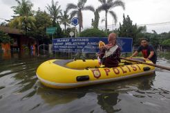 Banjir, Kantor layanan SIM Daan Mogot tutup