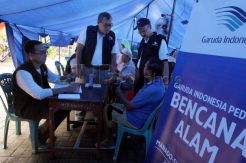 Garuda Indonesia Peduli bantu korban banjir bandang Manado