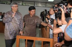 Akil Mochtar saksi Sidang kasus Pilkada Gunung Mas