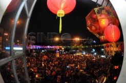 Ribuan warga Solo sambut tahun baru Imlek