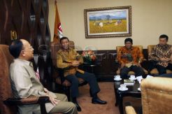 Gubernur Lemhanas temui Wiranto bahas masalah kebangsaan