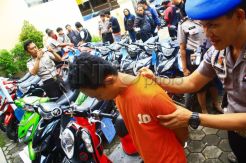 Polisi amankan tiga pelaku Curanmor di Bandung
