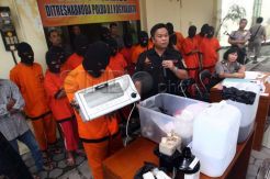 Gelar perkara Narkoba di Polda DIY