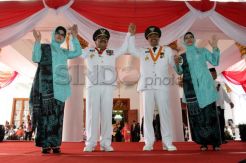 Pasangan Soekarwo-Saifullah Yusuf dilantik jadi gubernur dan wakil gubernur Jawa Timur