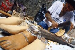 Kaki palsu produksi Kelompok Kreativitas Difabel