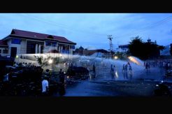 Demo sengketa tanah di Manado berakhir ricuh