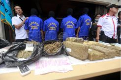 BNNP Jawa Barat gelar barang bukti