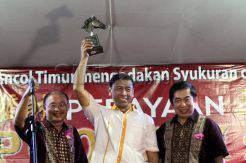Capres dan cawapres partai Hanura WIN-HT hadiri Cap Go Meh