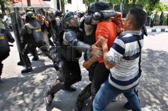 Antisipasi kerusuhan Pemilu, kepolisian DI Yogyakarta gelar simulasi pengamanan