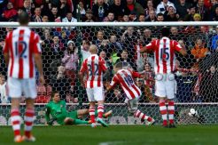 Arsenal kalah 0-1 di kandang Stoke City